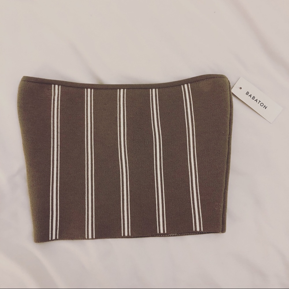 Aritzia Bavarian Essamba Tube Top